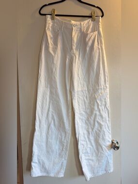 Gap White High-Rise Wide Leg pants